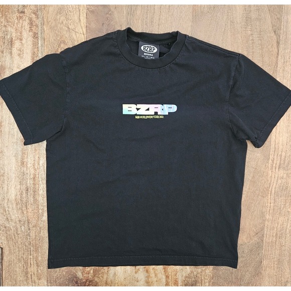 Bershka Other - Bizarrap BZRP M&G Worldwide Tour 2023 T-Shirt Unisex S Black Concert Musician